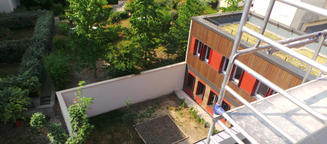 Construction d'un accueil de jour et d'une pension de famille à Pantin